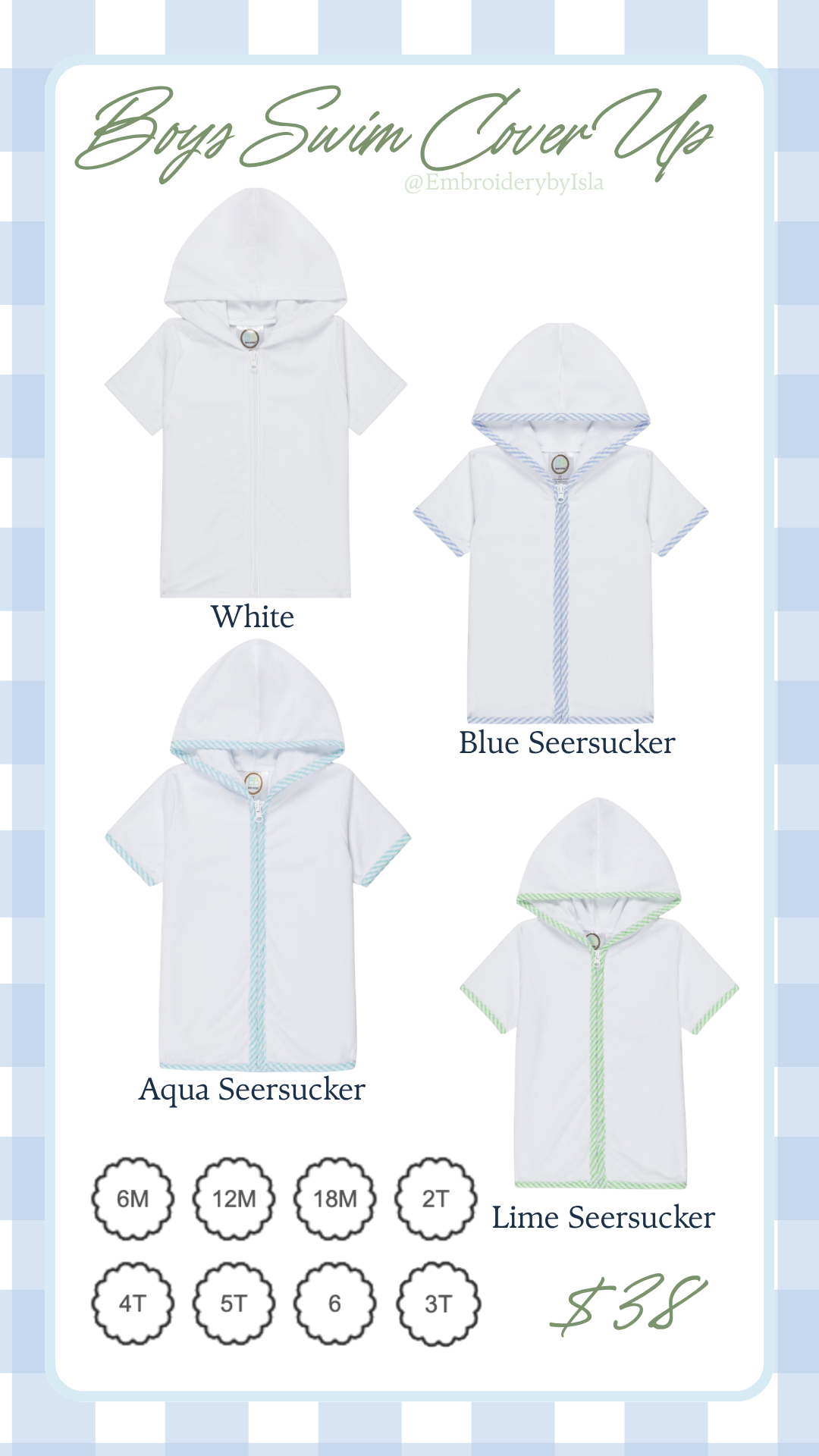Boys Hooded Beach Towel