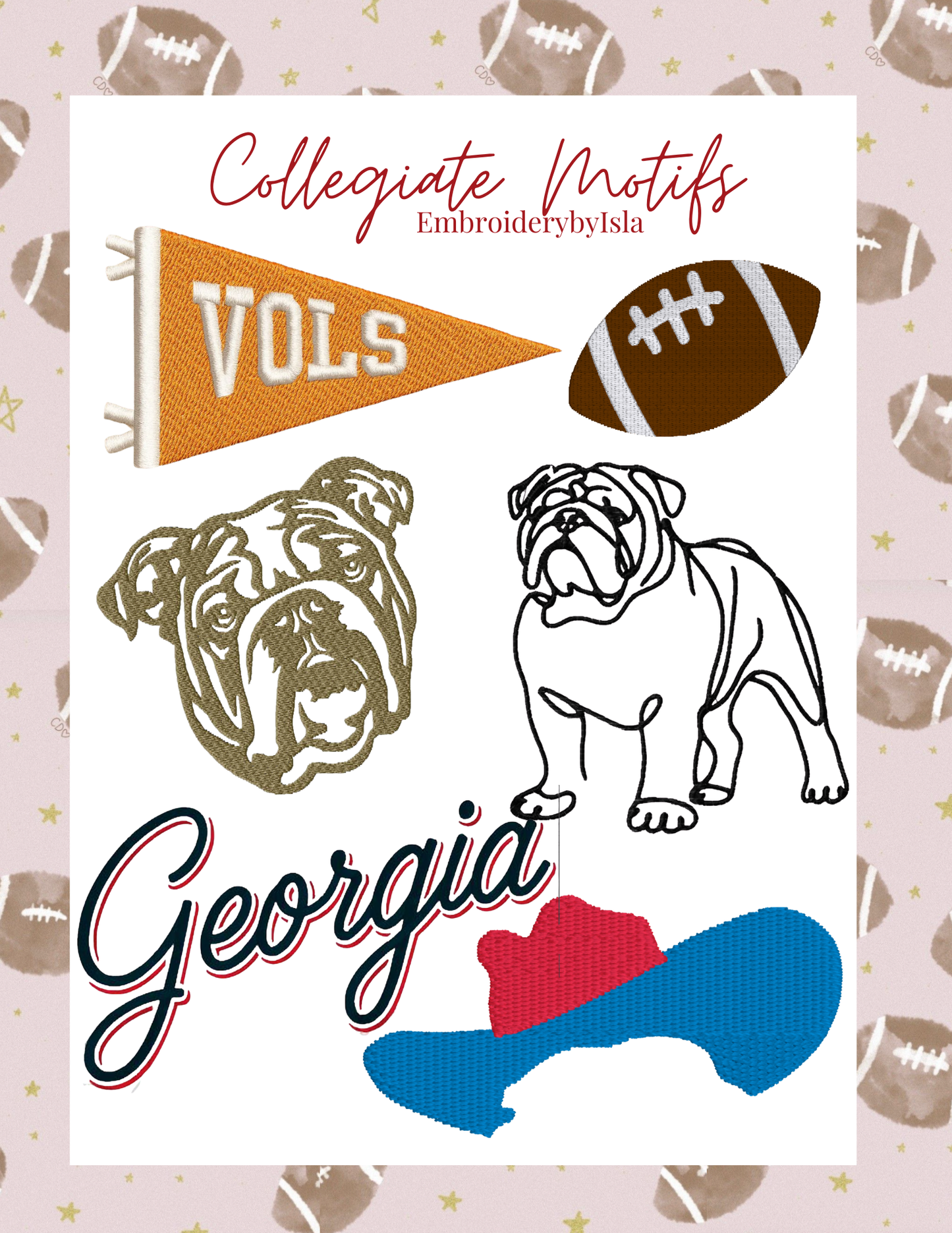Collegiate Wreath Sash