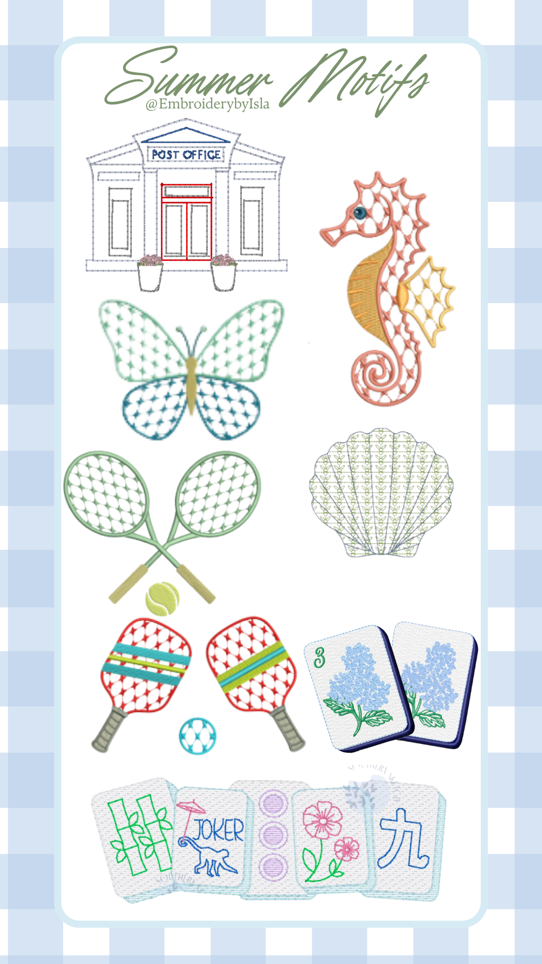Solid Summer Wreath Sash