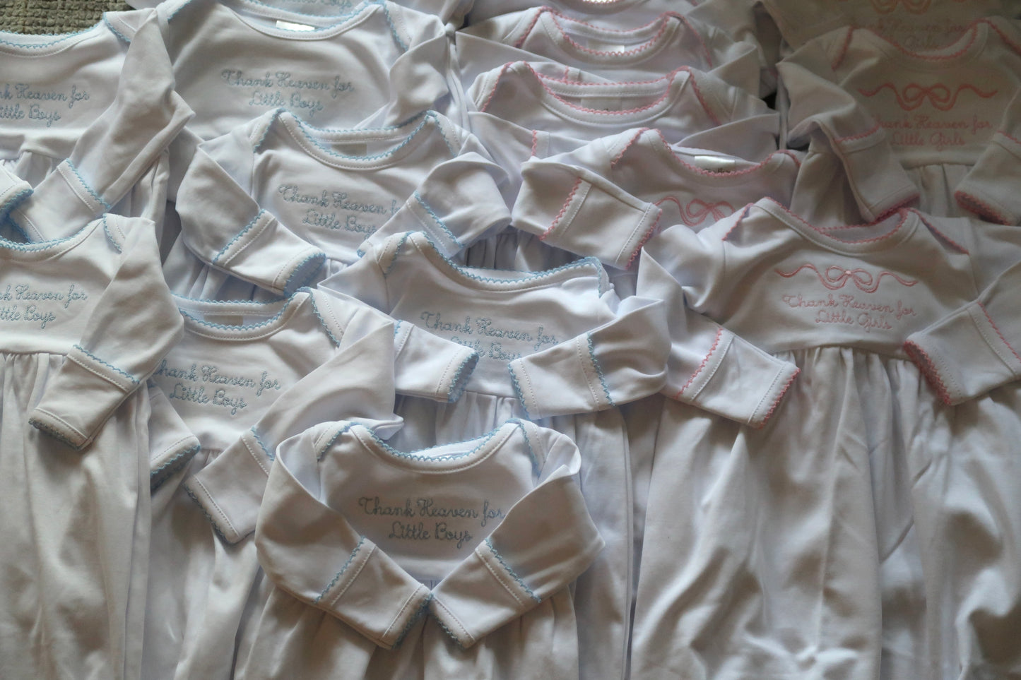 Thank Heaven Baby Gown