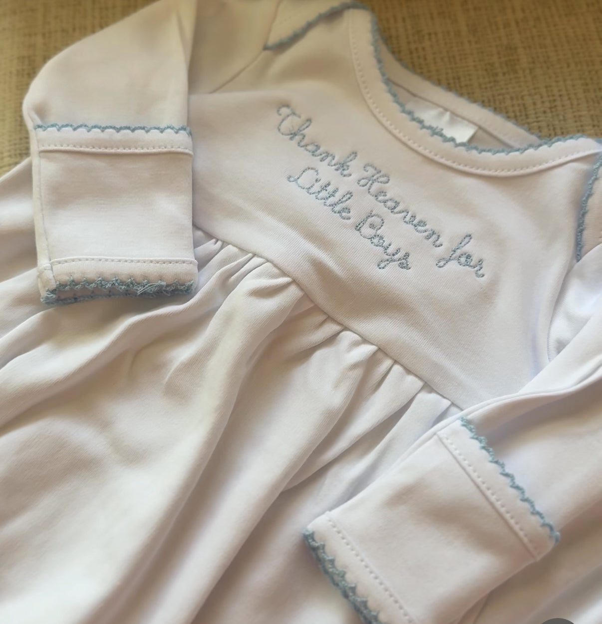 Thank Heaven Baby Gown