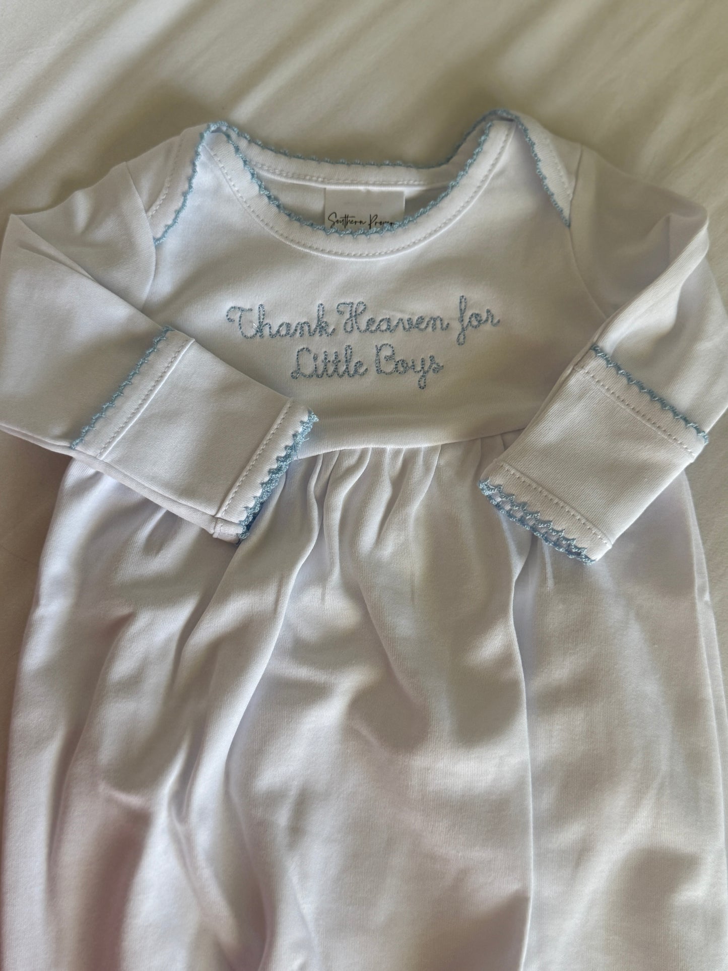 Thank Heaven Baby Gown