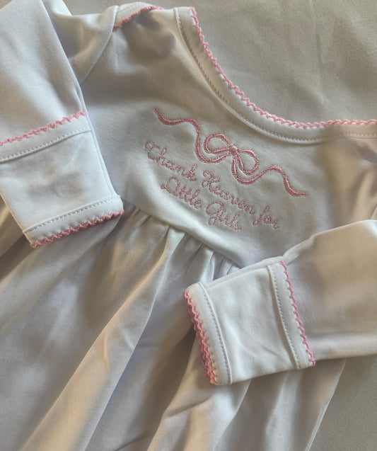 Thank Heaven Baby Gown