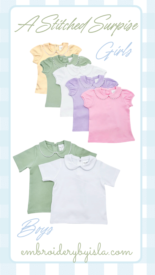 Stitched Surprise Embroidered Shirts