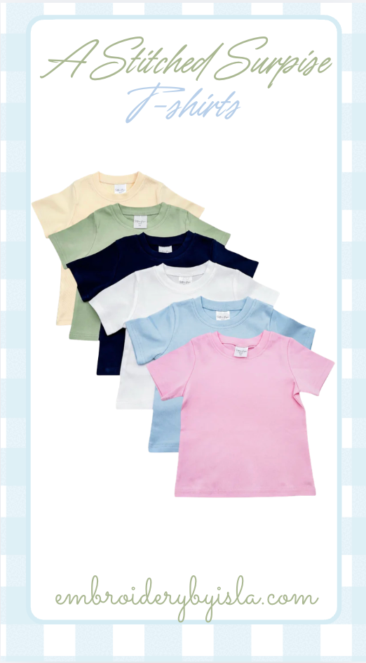 Stitched Surprise Embroidered T-Shirt