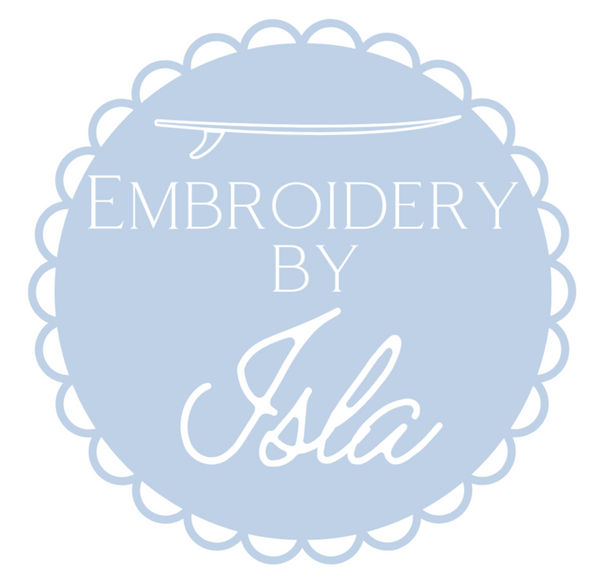 Embroidery by Isla